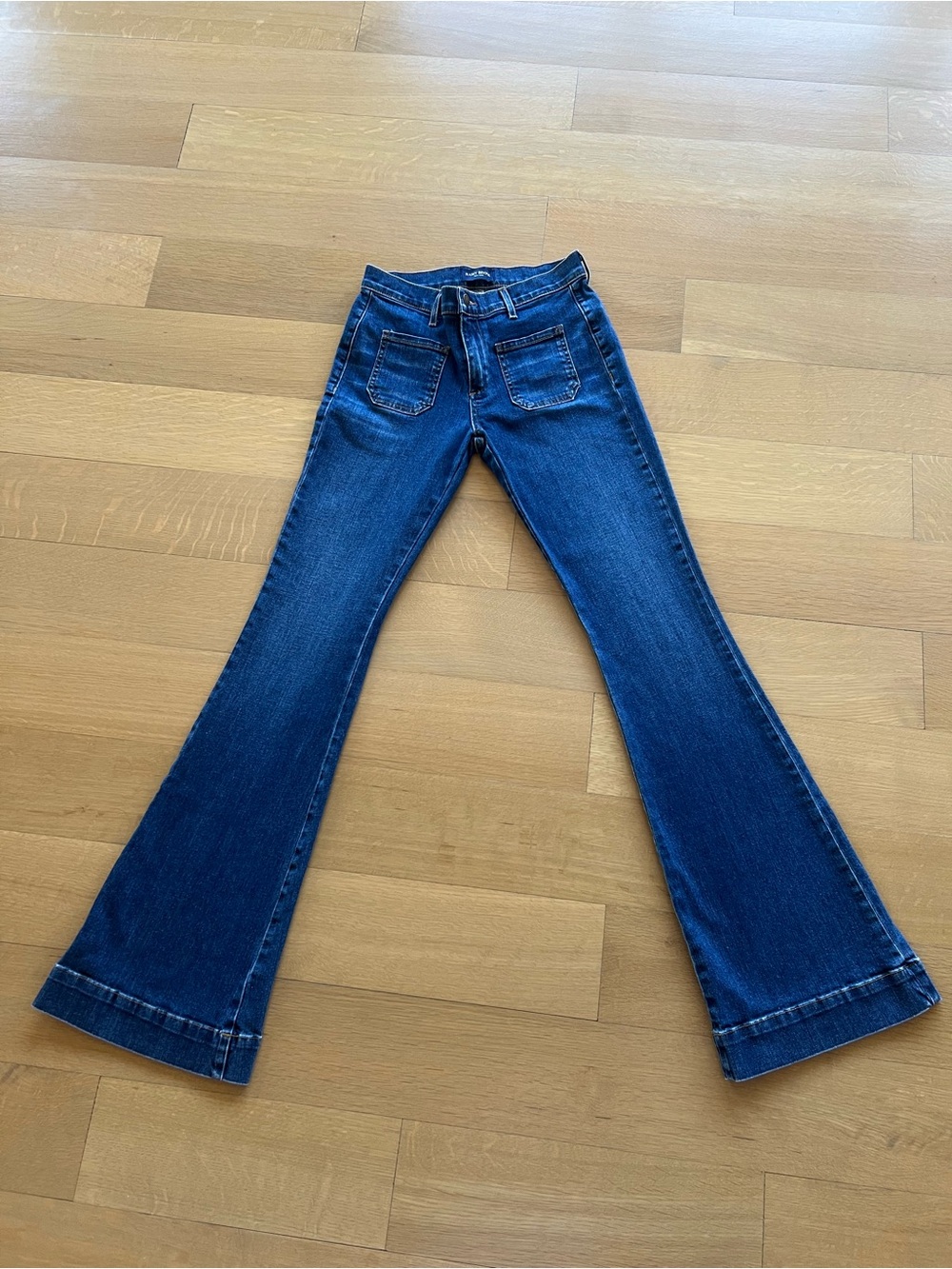 Ramy Brook Women’s Dark Blue Flare Jeans. Size 26